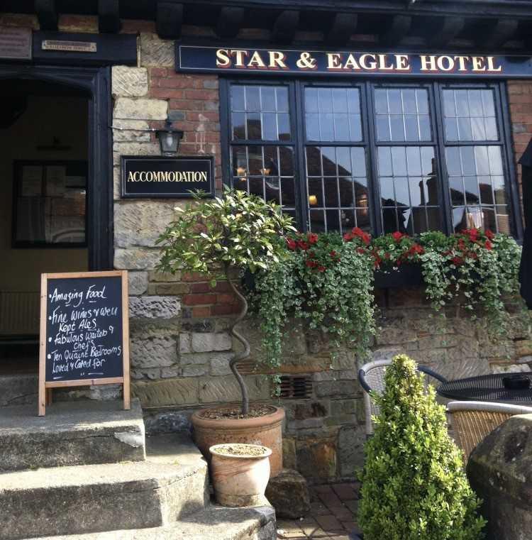 The Star And Eagle Hotel Goudhurst Exterior foto